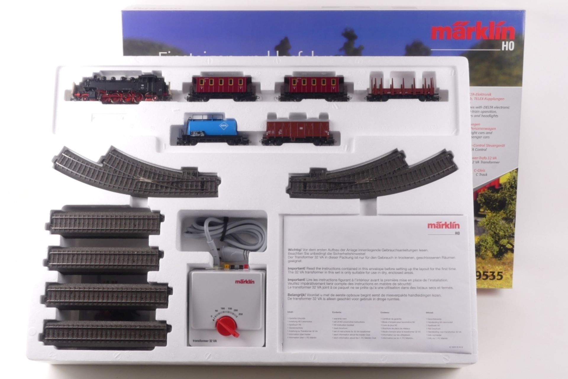 Märklin 29535Märklin 29535, "Einsteigen und losfahren", Startpackung, Tenderlok "86