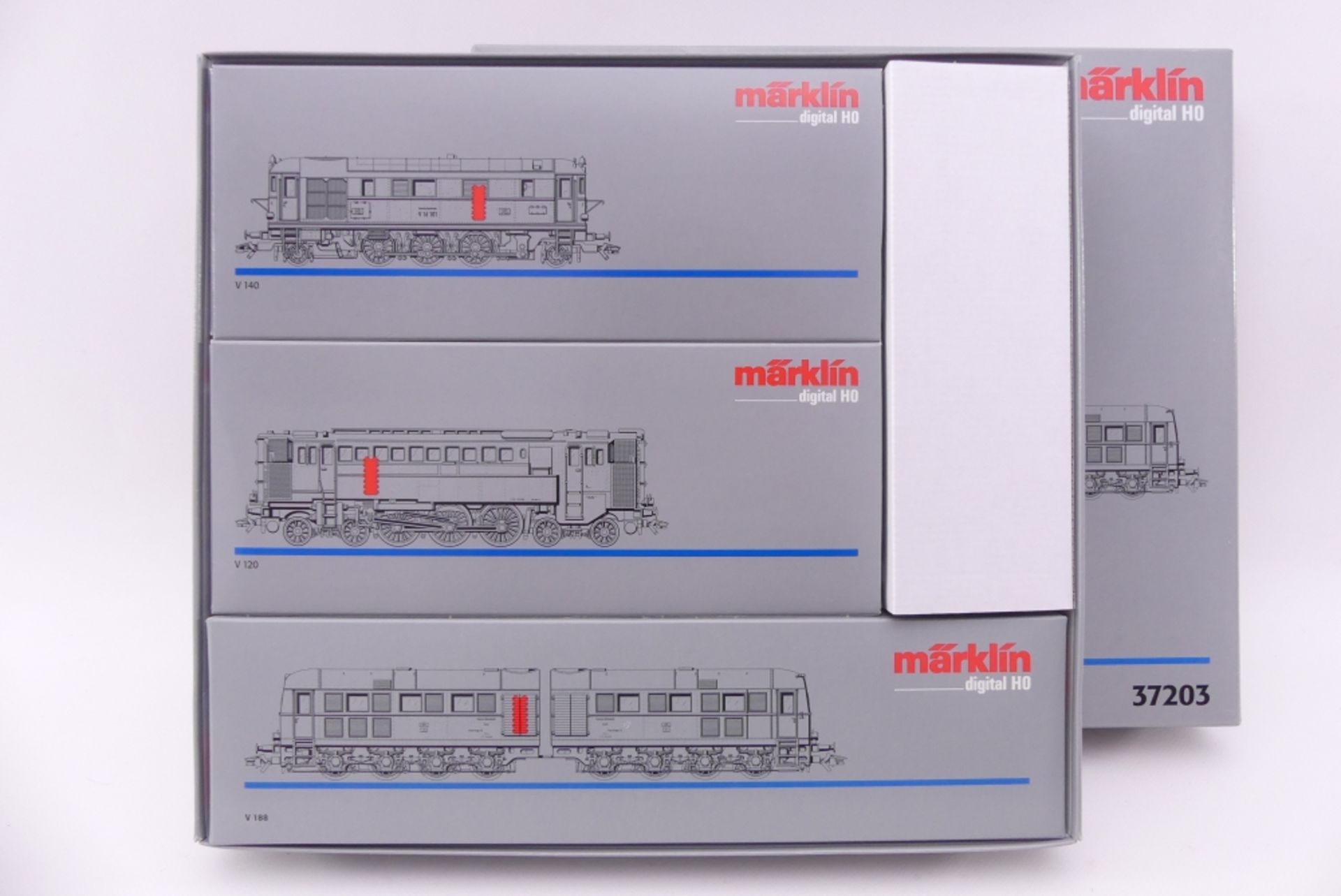 Märklin 37203, "Urahnen der Diesel-Traktion", V 188, V120, V 140, Digital-*-Technik, beklebt, es