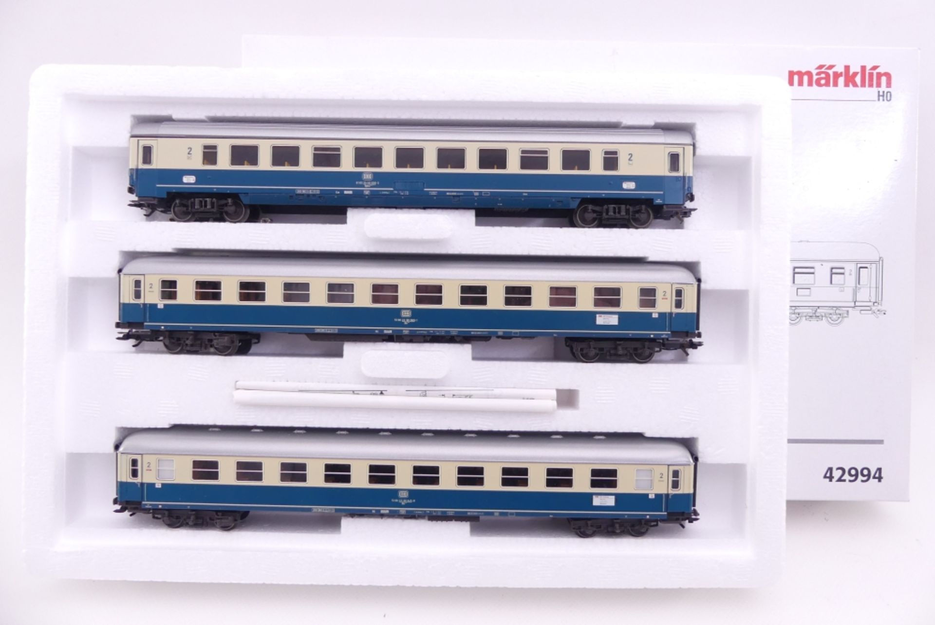 Märklin 42994, Wagenset "Südwind", sehr guter Zustand, ORK/leichte Lagerspuren/beklebt