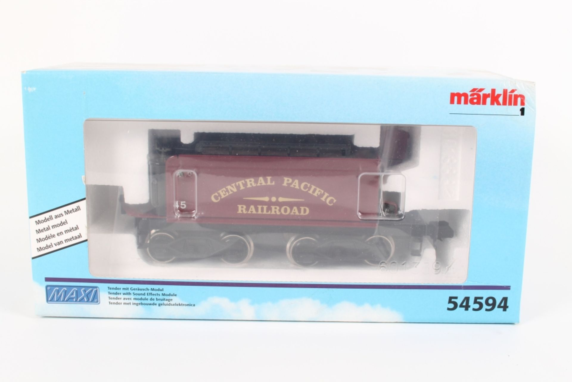 Märklin 54594, MAXI, Tender mit Geräusch-Modul CP, sehr gut erhalten, ORK, Gebrauchs- und