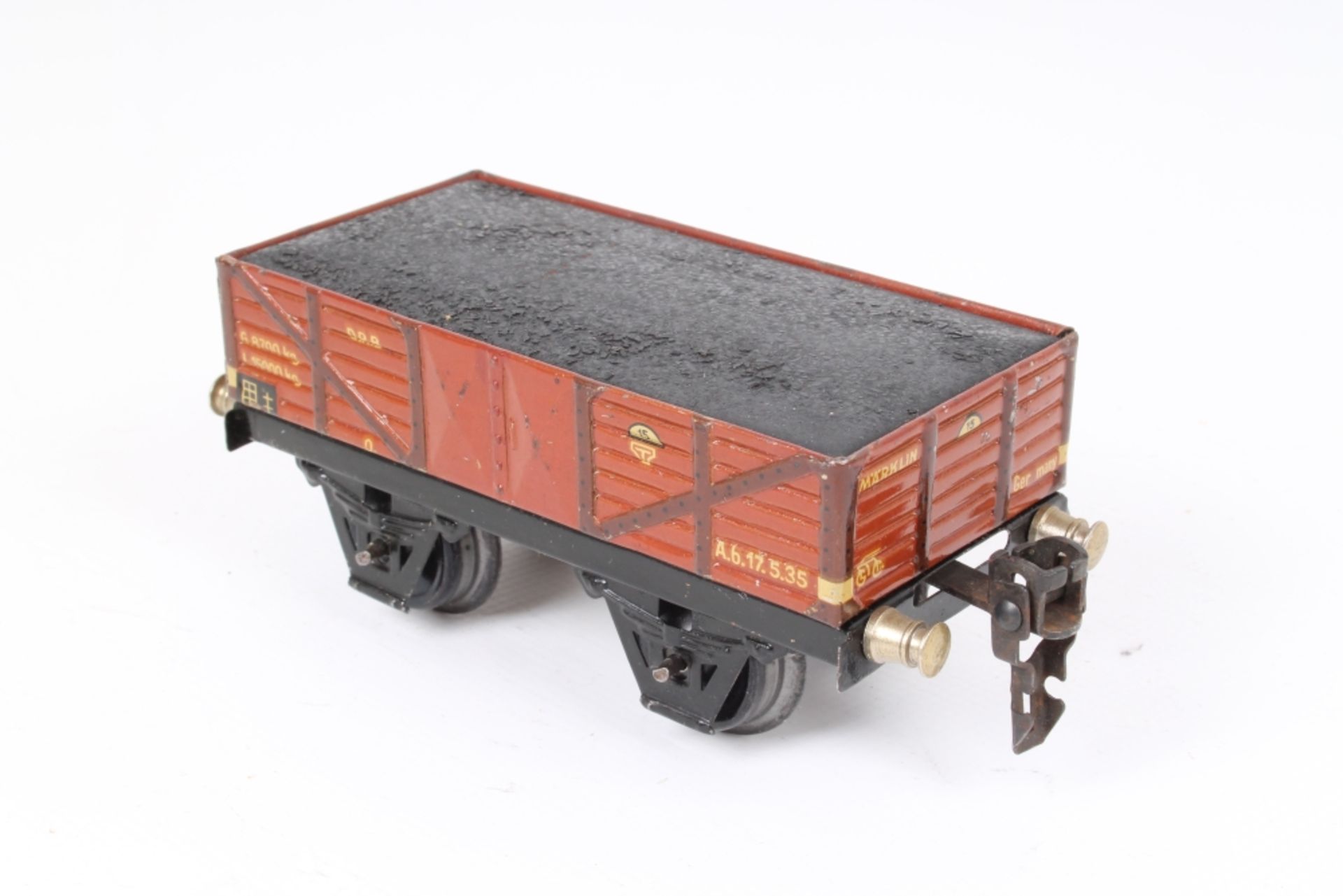 Märklin offener Güterwagen mit Kohleeinsatz, 16620 K, Einsatz nahezu leer, guter Zustand