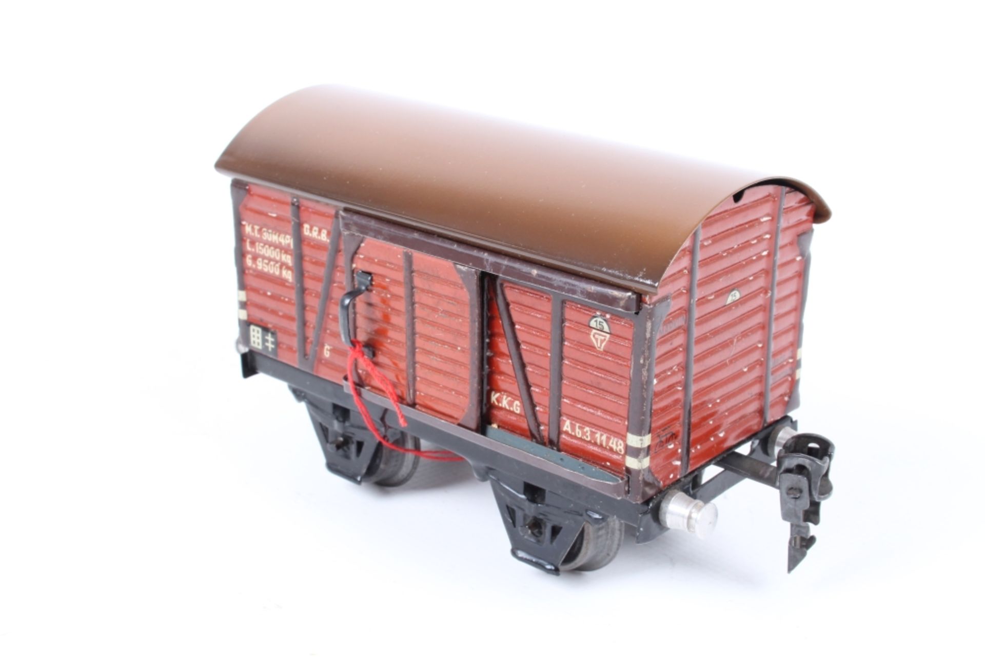 Märklin gedeckter Güterwagen, 16810, Alters- und Gebrauchsspuren
