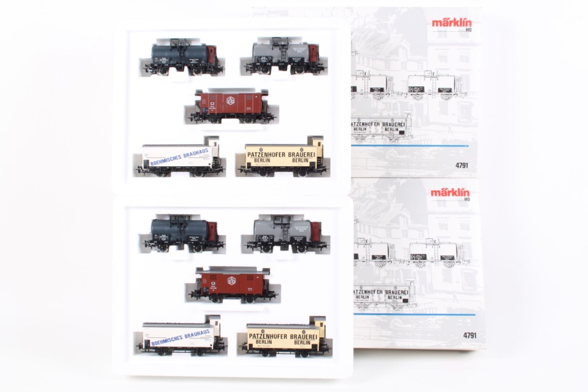 Märklin zwei Wagen-Sets