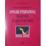 ANNUAIRE INTERNATIONAL DES CEUVRES ET OBJETS D’ART VOLÉS INTERNATIONAL YEARBOOK OF STOLEN WORKS