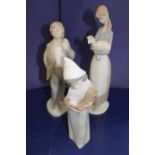 Three Lladro figurines