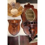 A good selection of wooden items