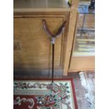 A vintage shooting stick (a/f)