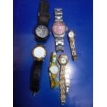 A collection of assorted watches (all need batteries)
