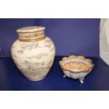 Two pieces of japanese ceramics, Noritake etc