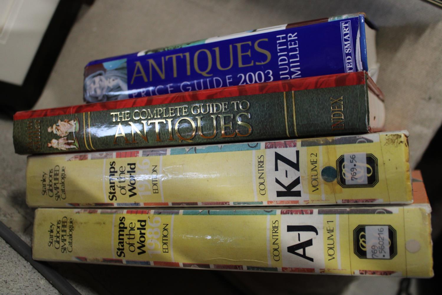 A collection of antique reference books/guides etc