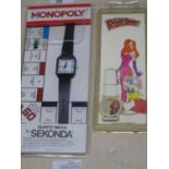 Two retro boxed novelty digital watches, Disney etc (Untested)