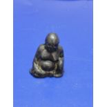 A small bronze Budha