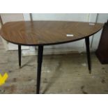 A vintage style Ikea coffee table W76, D39, H53cm
