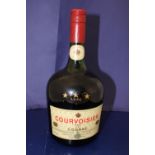 A larger bottle of vintage Courvoisier cognac 1.13L