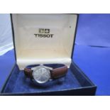 A boxed Ladies Tissot sea star watch in good working order