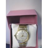 A gold plated Verity men's automatic wrist watch in working order