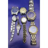 A job lot of assorted watches (as found)