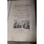 A large 1803 edition of The Chronology & History of The World (As found). 47cm x 29.5cm