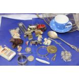 A good selection of misc collectors items including T G green cup & saucers