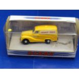 A boxed Dinky die-cast model 1953 Austin A40