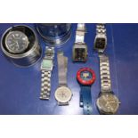 A job lot of assorted watches