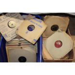 A large quantity of 78 rpm records