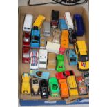 A job lot of playworn die-cast models