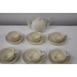 A vintage Royal Cream ware tea set