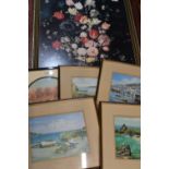 A selection of framed artwork etc