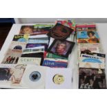 Approx 150 mixed genre 7 inch singles