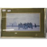 A framed LS Lowry print 54x35cm
