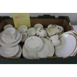 A job lot of assorted fine bone china