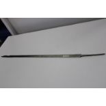 An antique broad sword blade