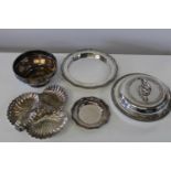 A selection of good quality silver plated ware