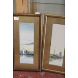 Two original framed water colours