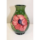 A Moorcroft bulbous form vase h20cm