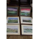 A selection of golfing related prints will not post