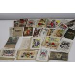 A selection of antique & other postcards