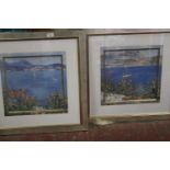Two nicely framed seaside prints Will not post