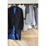 Ex Moss Bros mourning suit size Large, including size 9 shoes