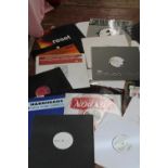 A selection of 12" dance records