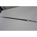 An antique sabre/sword blade