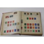 The Strand stamp album with a collection of Victorian & Edwardian period British & World stamps