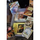 A job lot of assorted recipe/cook books