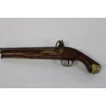 A quality re-production flintlock pistol