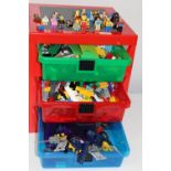 A box full of assorted Lego