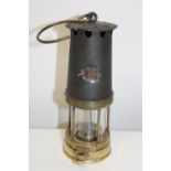 A collectable colliery mining lamp
