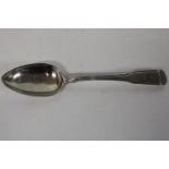 A Georgian hallmarked silver spoon (London 1803) (45 grams)