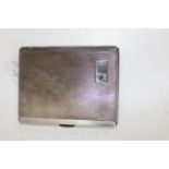 A hallmarked silver card case (Birmingham 1927) 79 grams