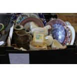 A job lot of assorted ceramics